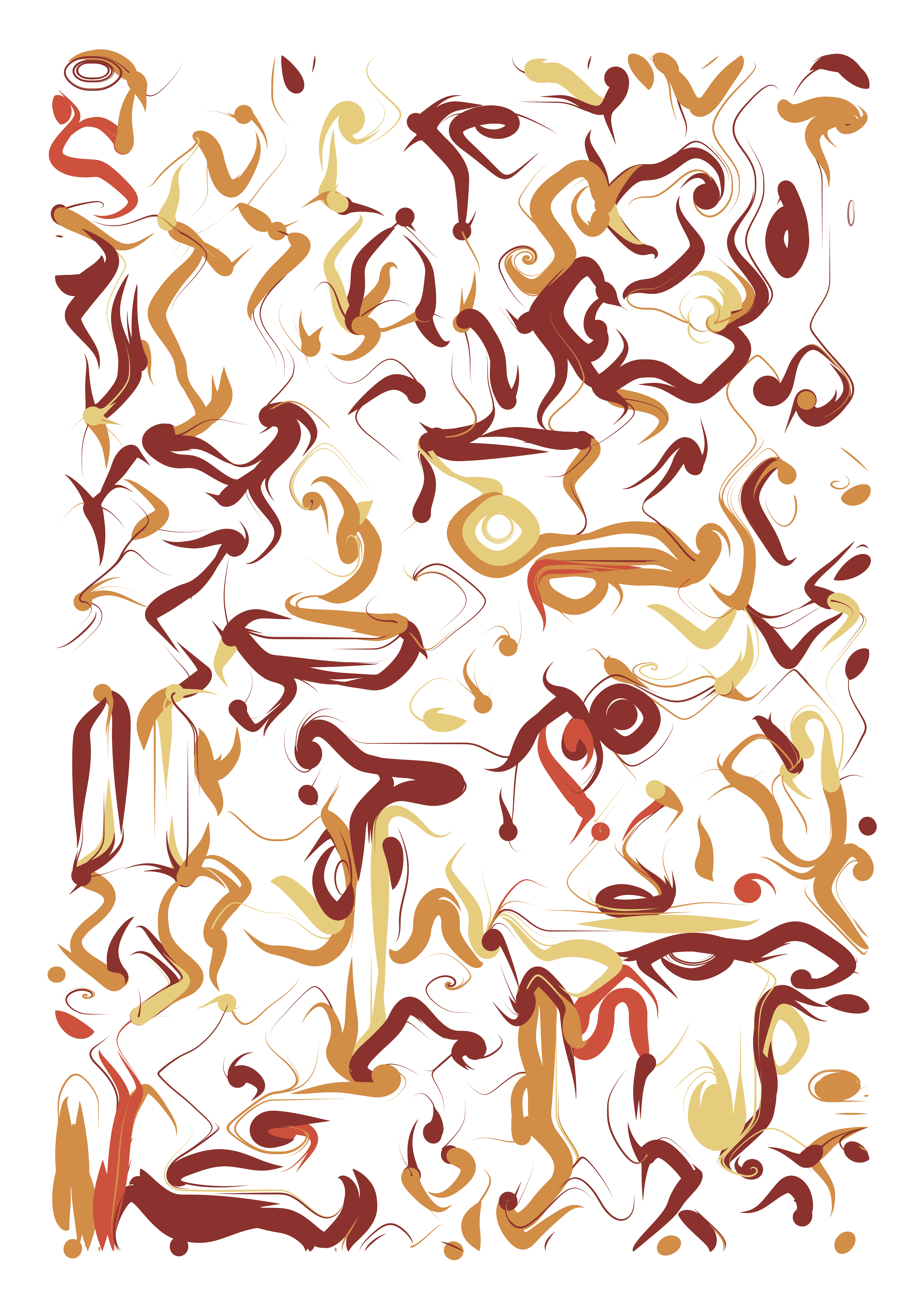 smooth swirling art based on Perlin noise